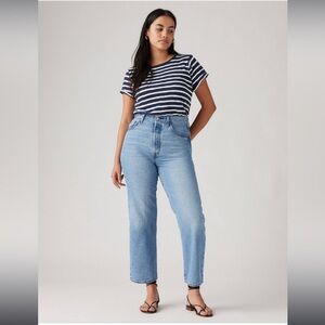 Levi’s ribcage straight jeans